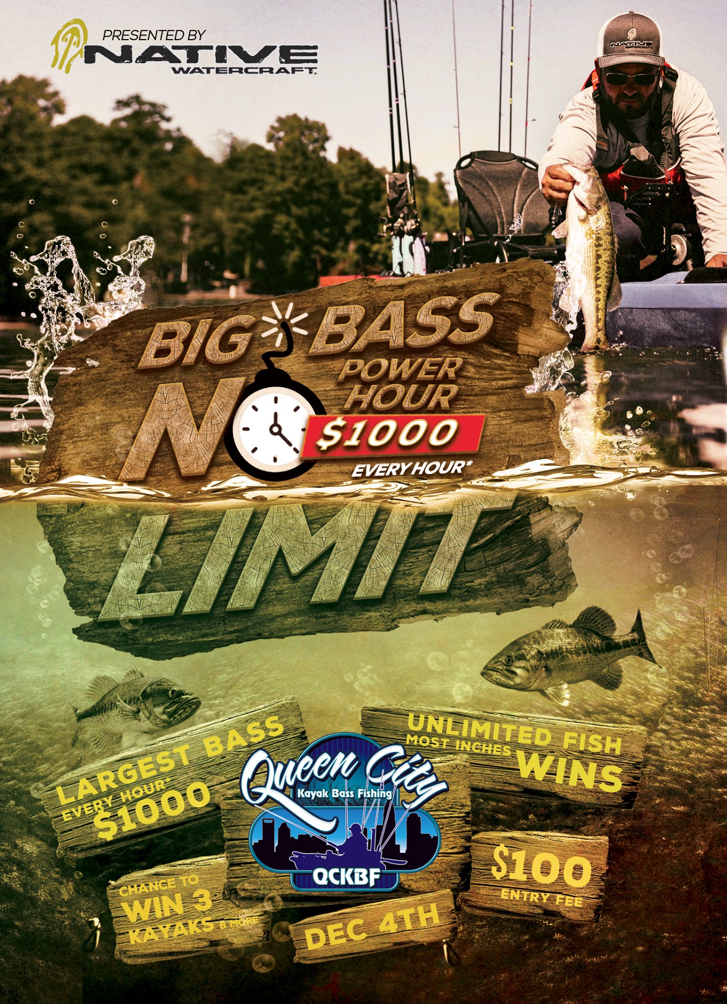Read more about the article Big Bass No Limit Presented by Native Watercraft